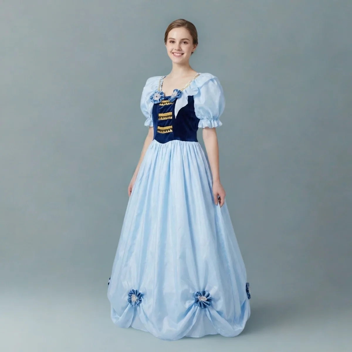 Lady at a Versailles ball (Baroque-style costume)