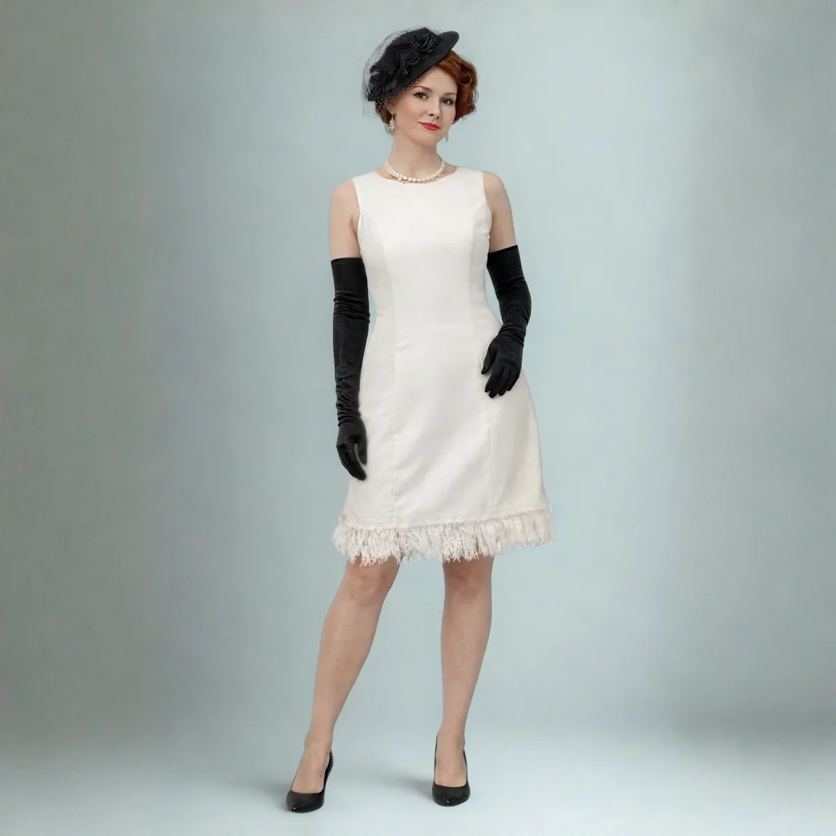 Retro-style lady costume