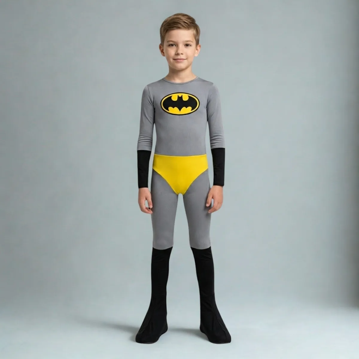 Batman-type superhero costume for a boy (8-9 years)