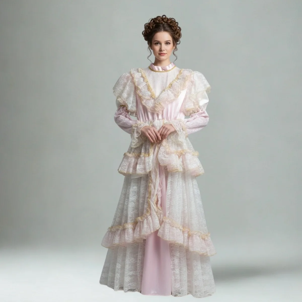 Belle Époque lace princess (Victorian costume)