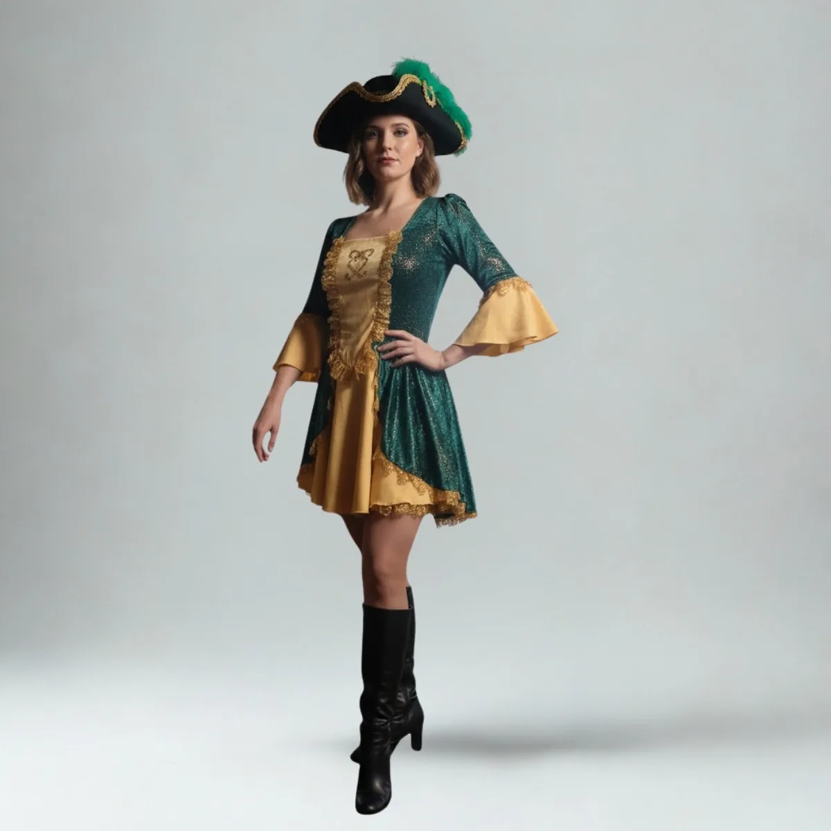 Female musketeer costume