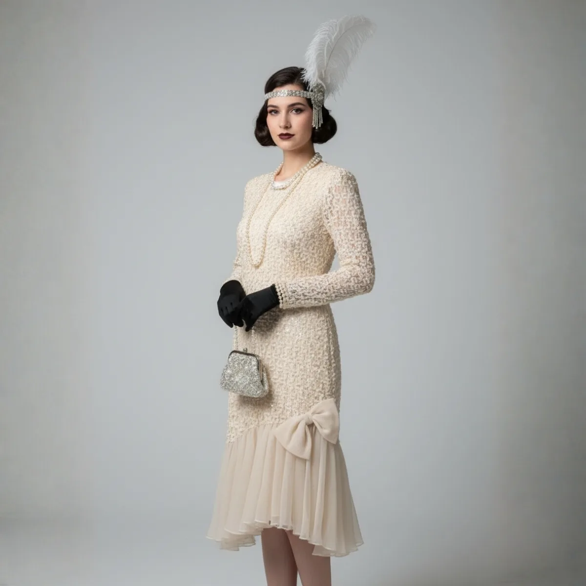 Vintage 1920s dress