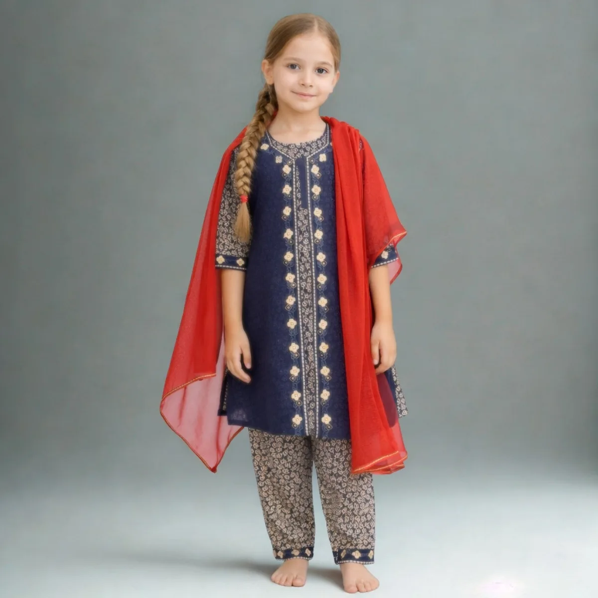 Indian-style girl's costume