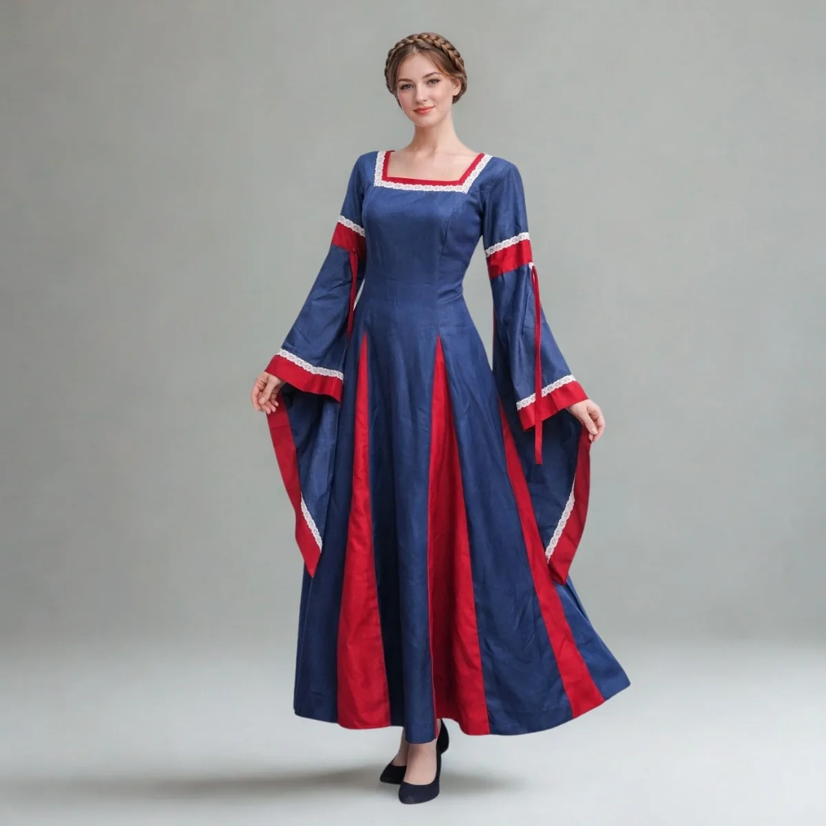 Gothic lady (medieval-style costume)